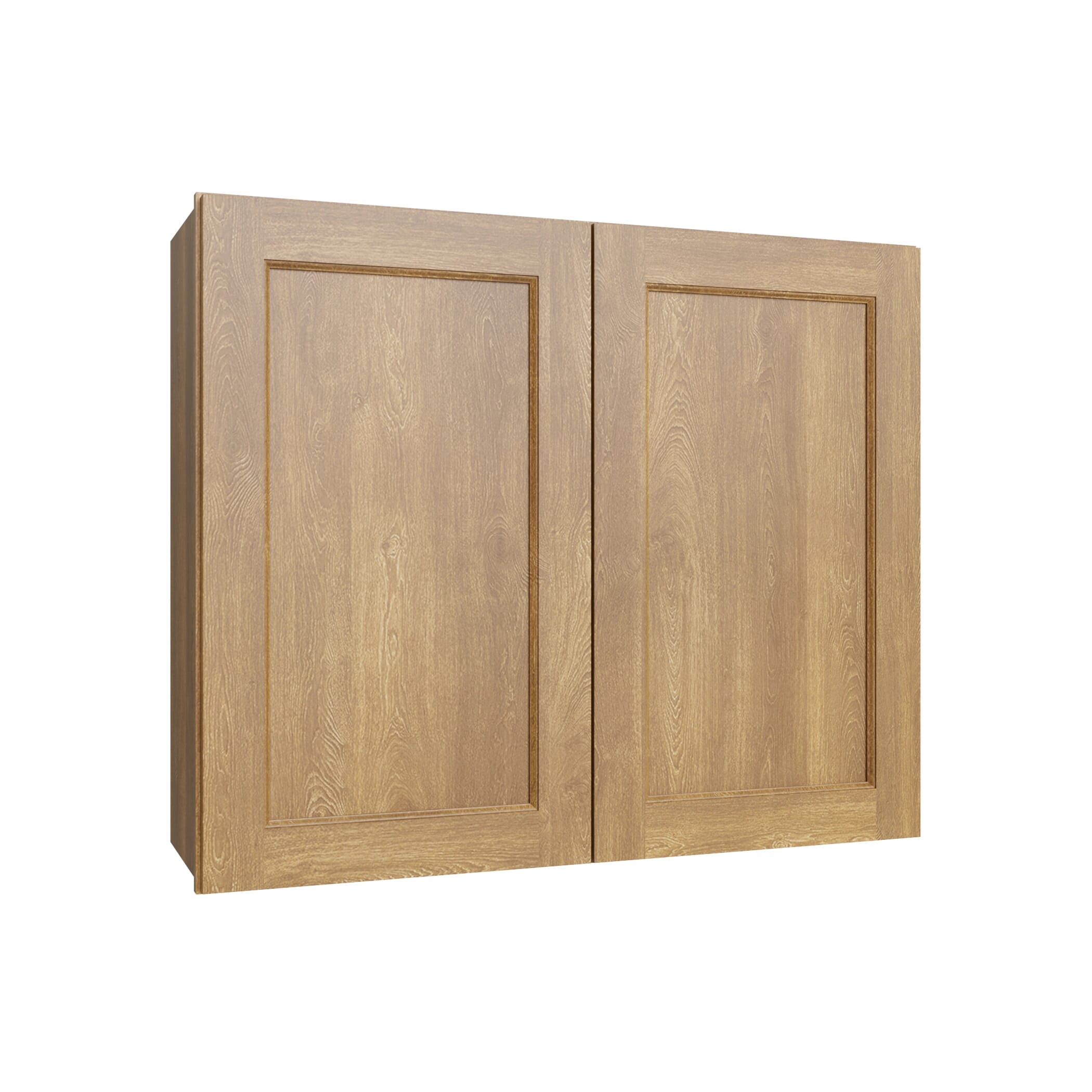 KCD Brooklyn Fawn Double Door Wall Cabinet - 36" W x 30" H - product photo