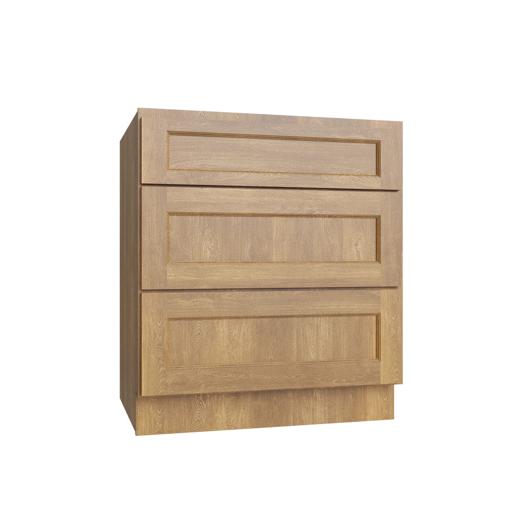 KCD Brooklyn Fawn Drawer Base Cabinet - 30" W - product photo