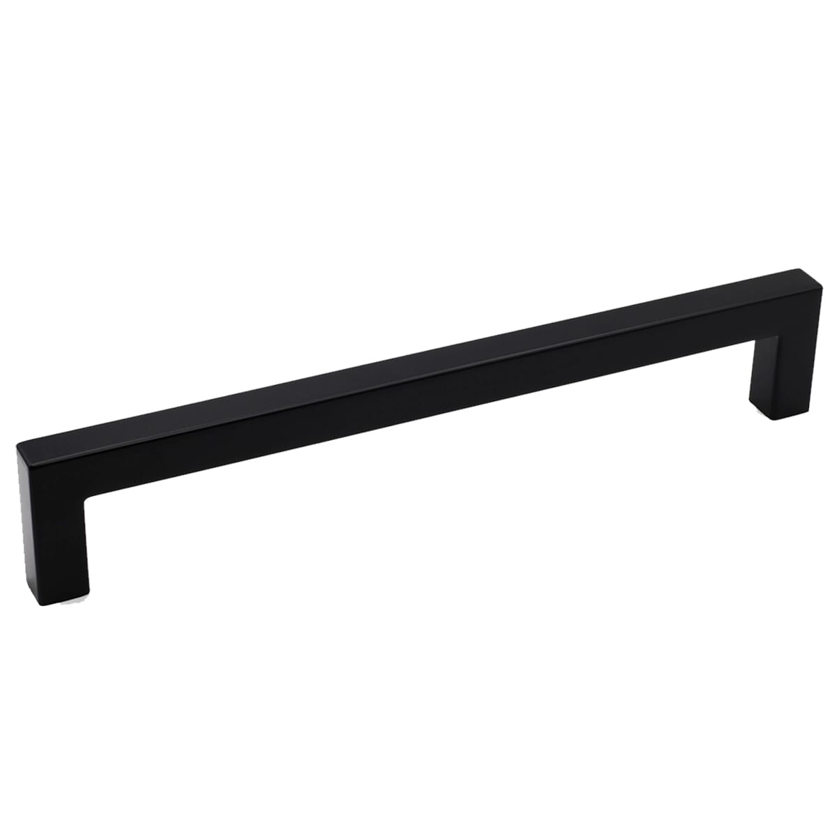 KCD Decorative Hardware Modern Square Appliance Pull 18" C/C Matte Black - product photo