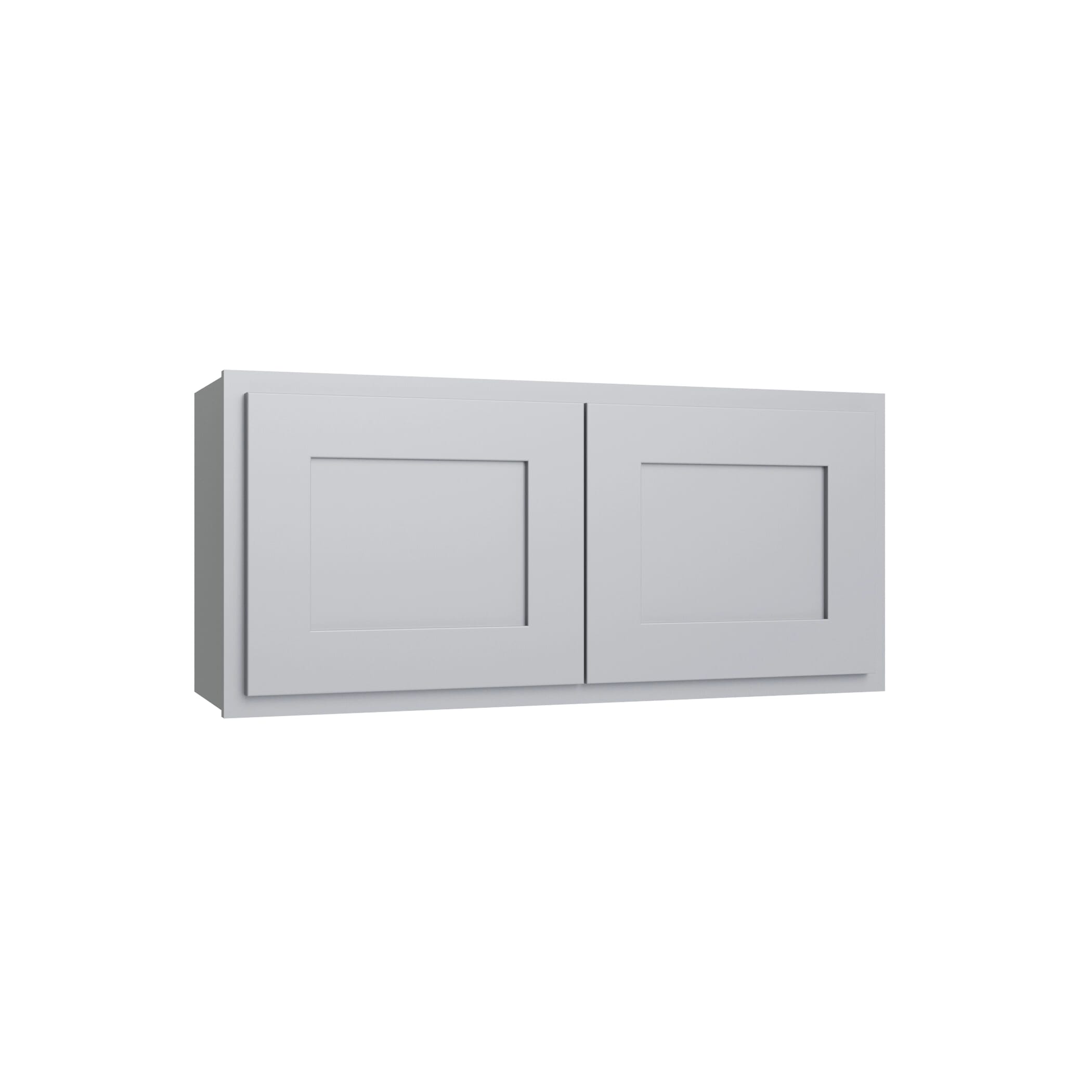 KCD Essential Gray Double Door Wall Cabinet - 30" W x 24" H - product photo