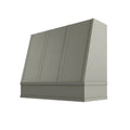 KCD Shaker Moss Angled Hood with Strapping Flat Trim - 42" W x 30" H - product photo