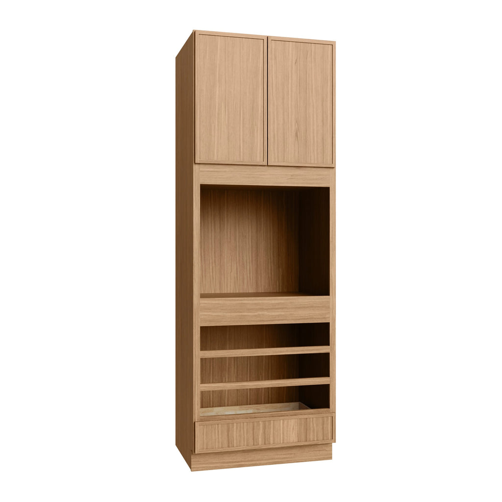 KCD Oslo Oak Oven Cabinet - 33" W x 96" H - product photo