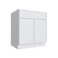 KCD Oslo White Sink Base Cabinet - 30" W - product photo