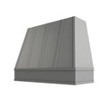 KCD Essential Gray Tapered Hood with Strapping Flat Trim - 48" W x 48" H - product photo