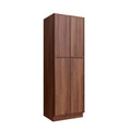 KCD Oslo Classic Walnut Pantry - 24" W x 84" H - product photo