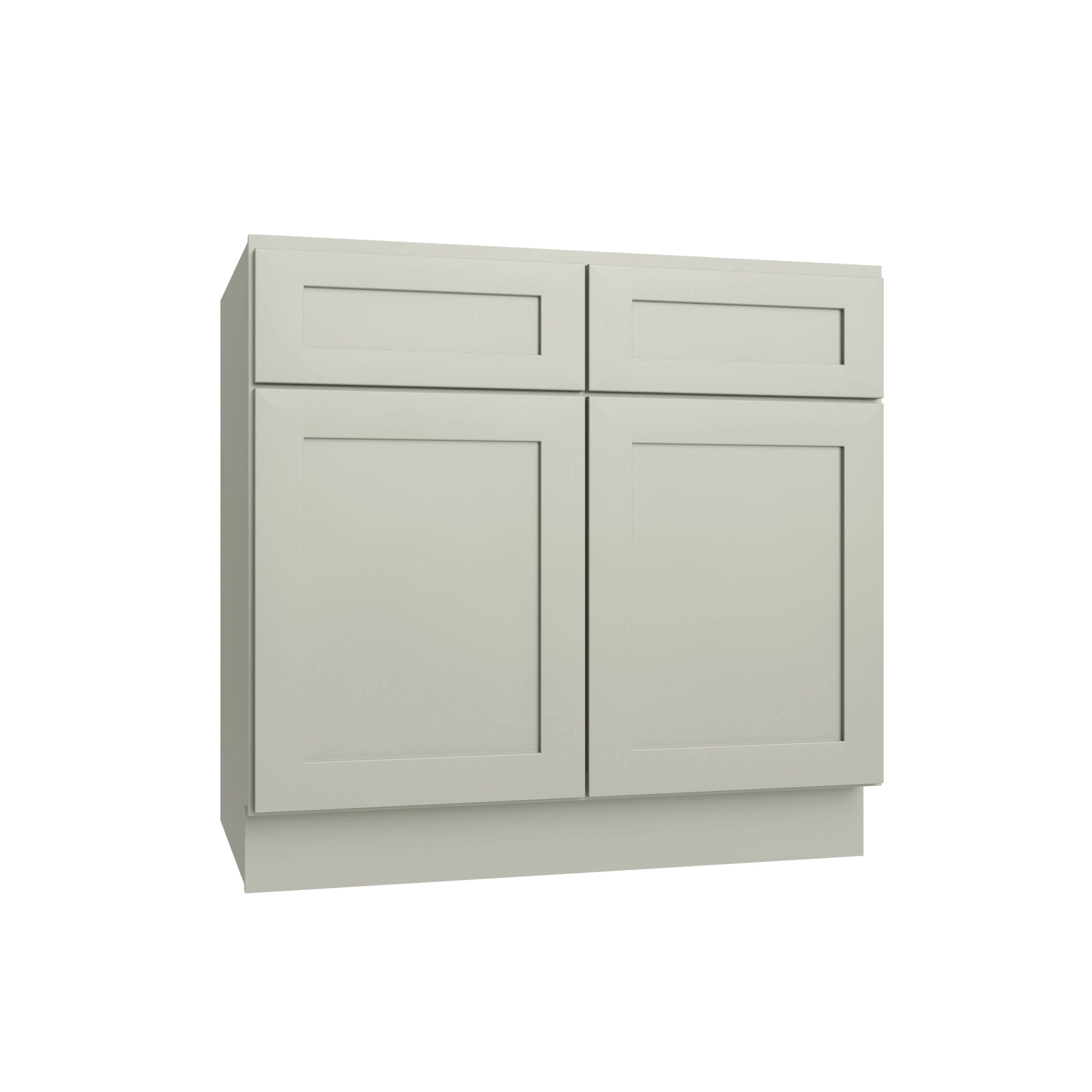 KCD Shaker Moss Double Door Standard Base Cabinet - 42" W - product photo