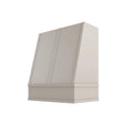 KCD Shaker Sand Angled Hood with Strapping Flat Trim - 30" W x 48" H - product photo
