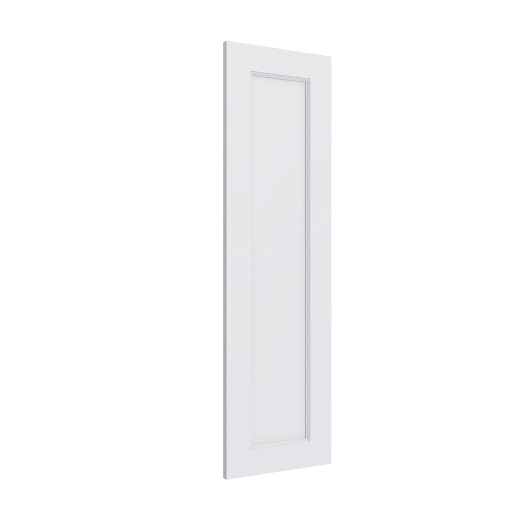 KCD Shaker Designer White Decorative Wall Panel - 12" W x 42" H - product photo