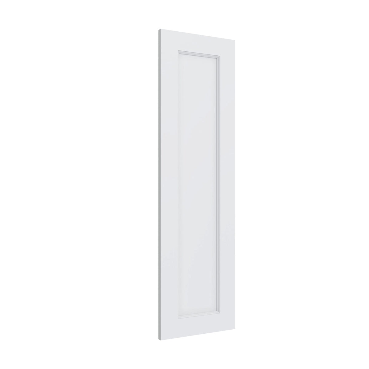 KCD Shaker Designer White Decorative Wall Panel - 12" W x 42" H - product photo