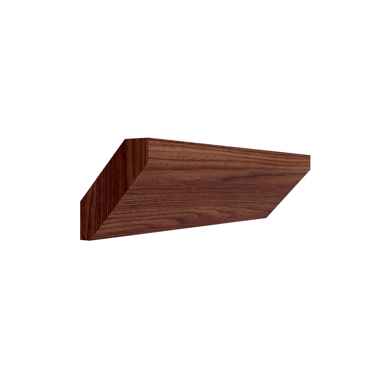 KCD Oslo Classic Walnut Shaker Crown Molding - product photo