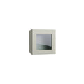 KCD Shaker Moss 21" W x 15" H Wall Stacking Cabinet with Glass - product photo