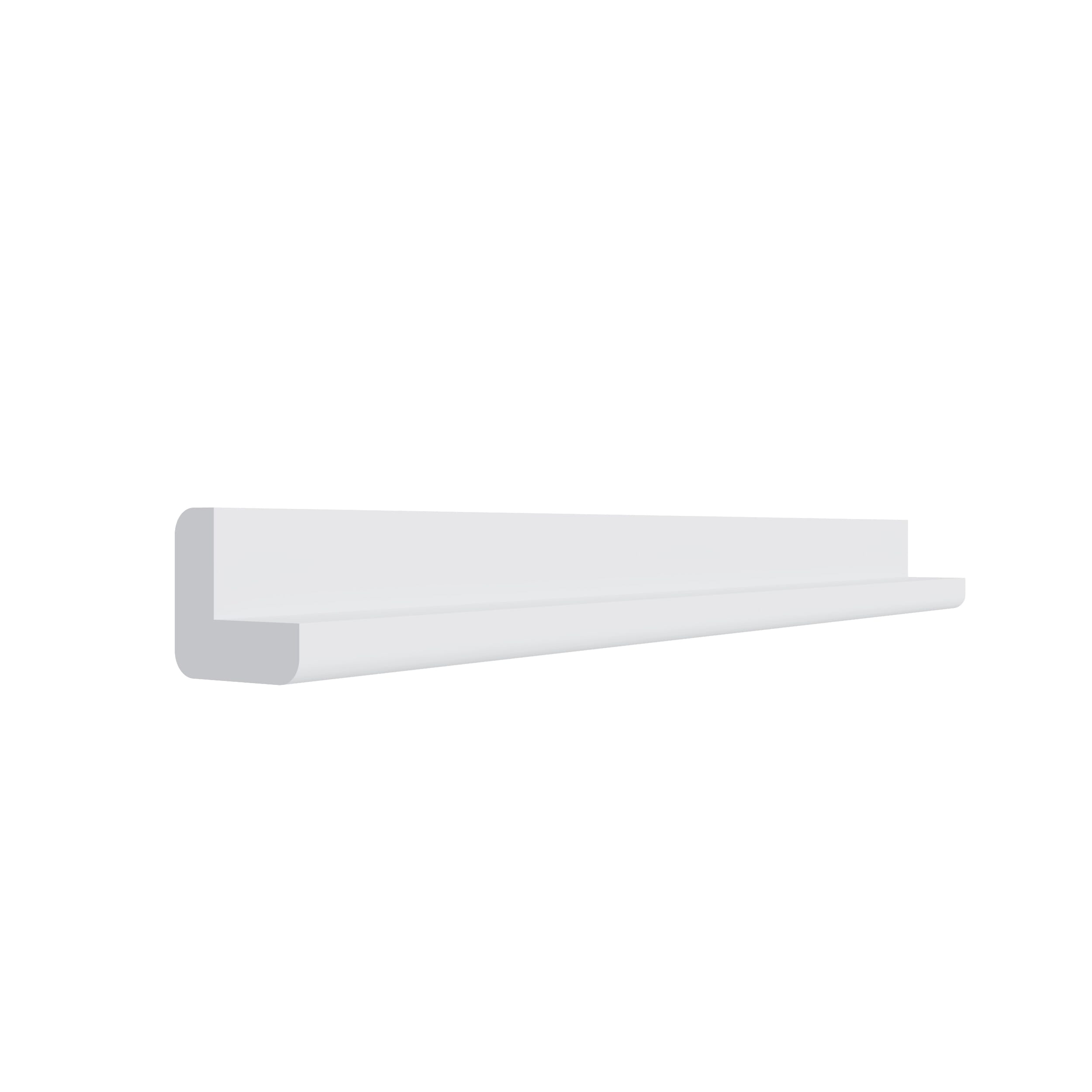 KCD Shaker Designer White Outside Corner Molding - product photo