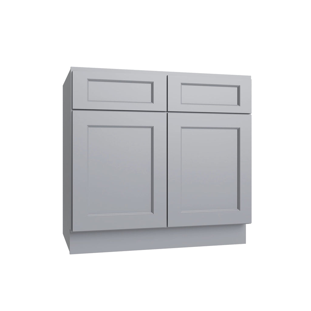 KCD Brooklyn Modern Gray Sink Base Cabinet w/ CS - 48" W - product photo