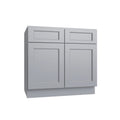 KCD Brooklyn Modern Gray Sink Base Cabinet w/ CS - 48" W - product photo