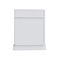KCD Oslo White Corner Sink Front for 42" Space - 27" W - product photo
