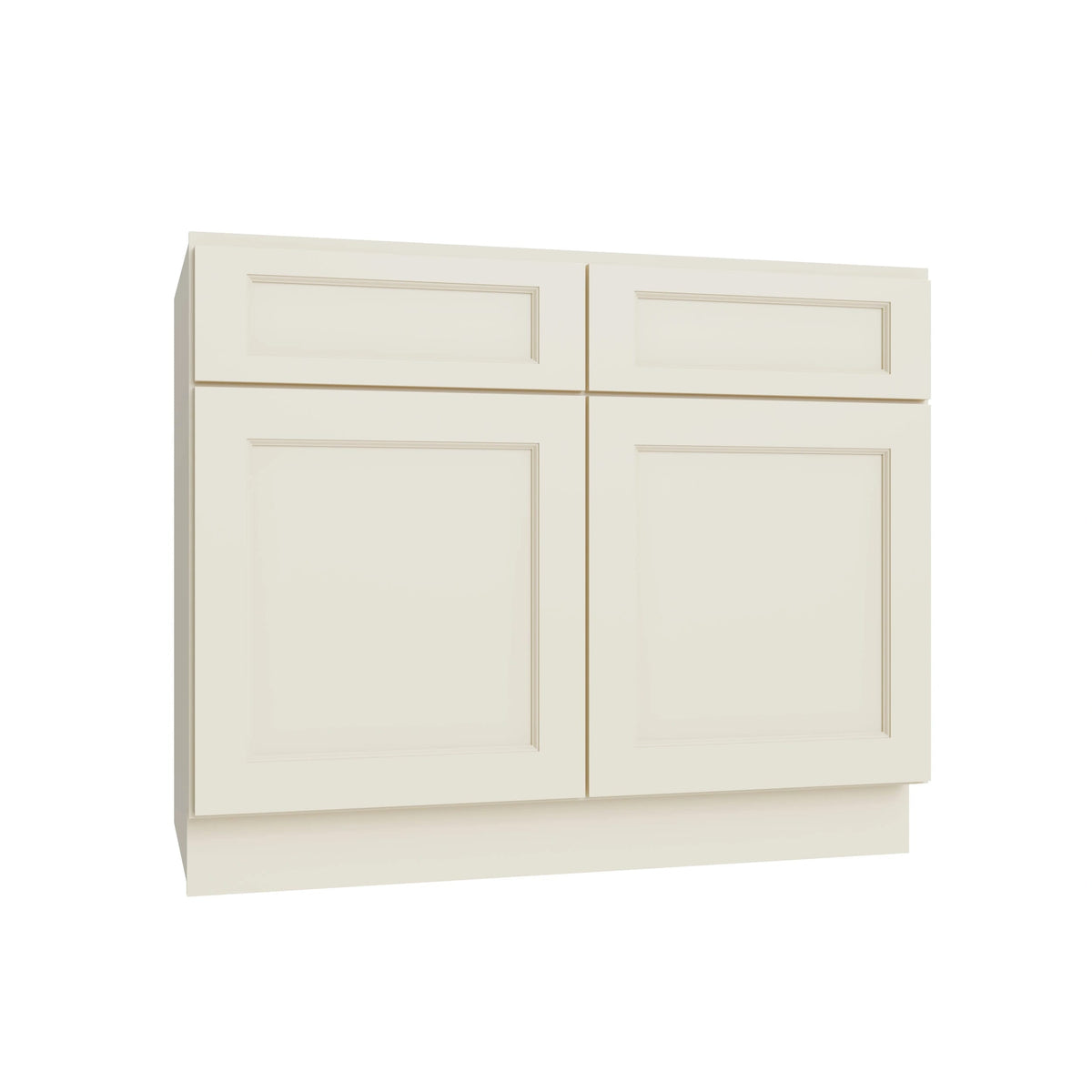 KCD Brooklyn Pearl Double Door Standard Base Cabinet - 42" W - product photo