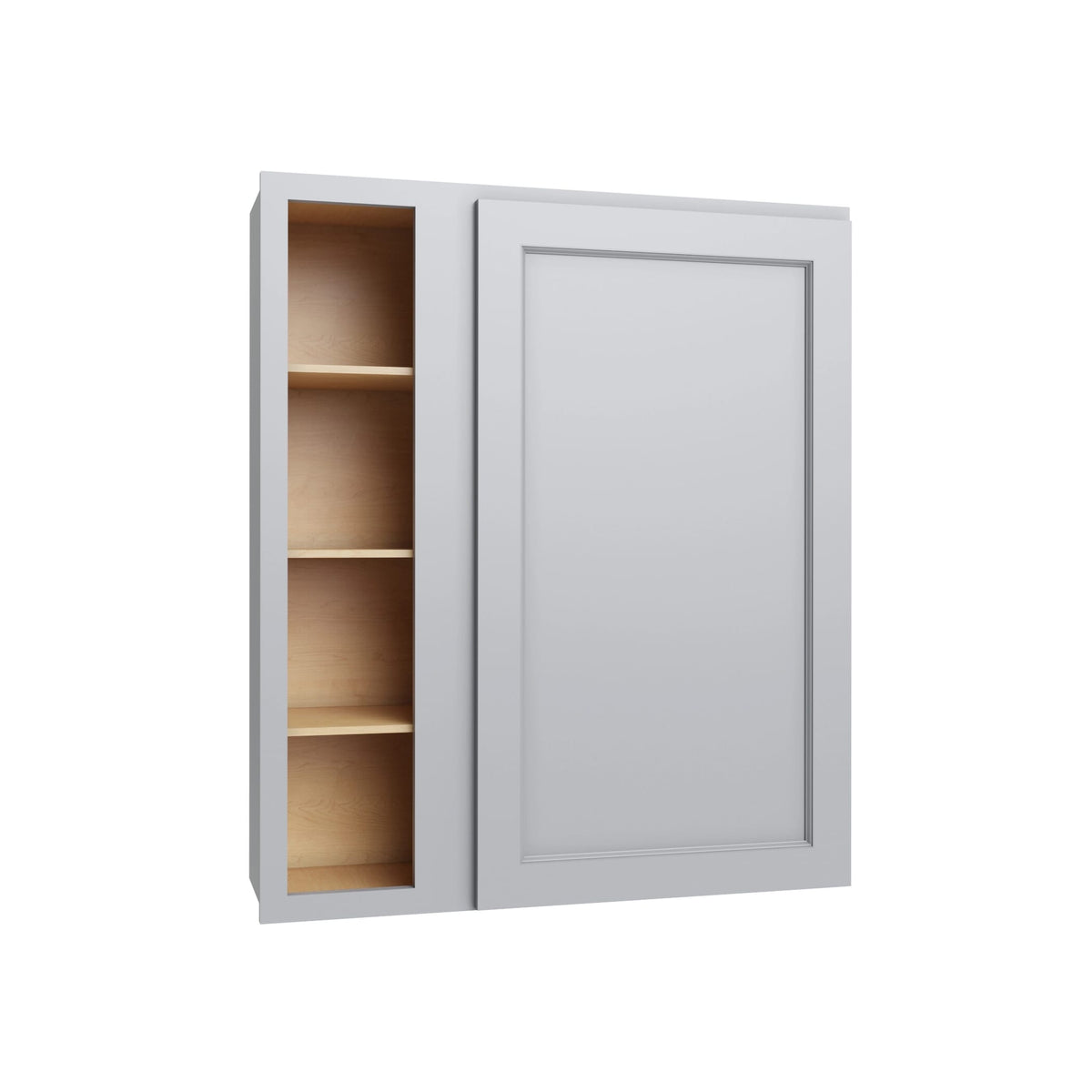 KCD Brooklyn Modern Gray Blind Wall Cabinet - 36" W x 42" H - product photo