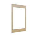 KCD Oslo Oak Oven Cabinet Overlay Panel - 33" W x 55" H - product photo