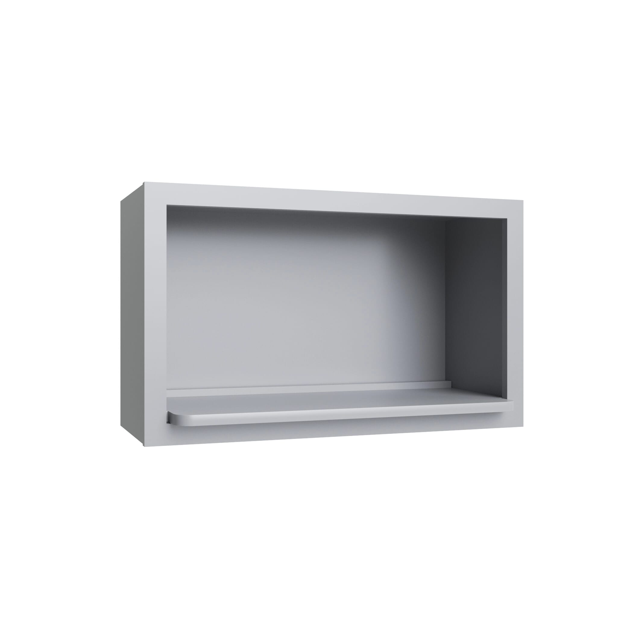 KCD Essential Gray Microwave Wall Cabinet 18Hx30Wx12D - product photo