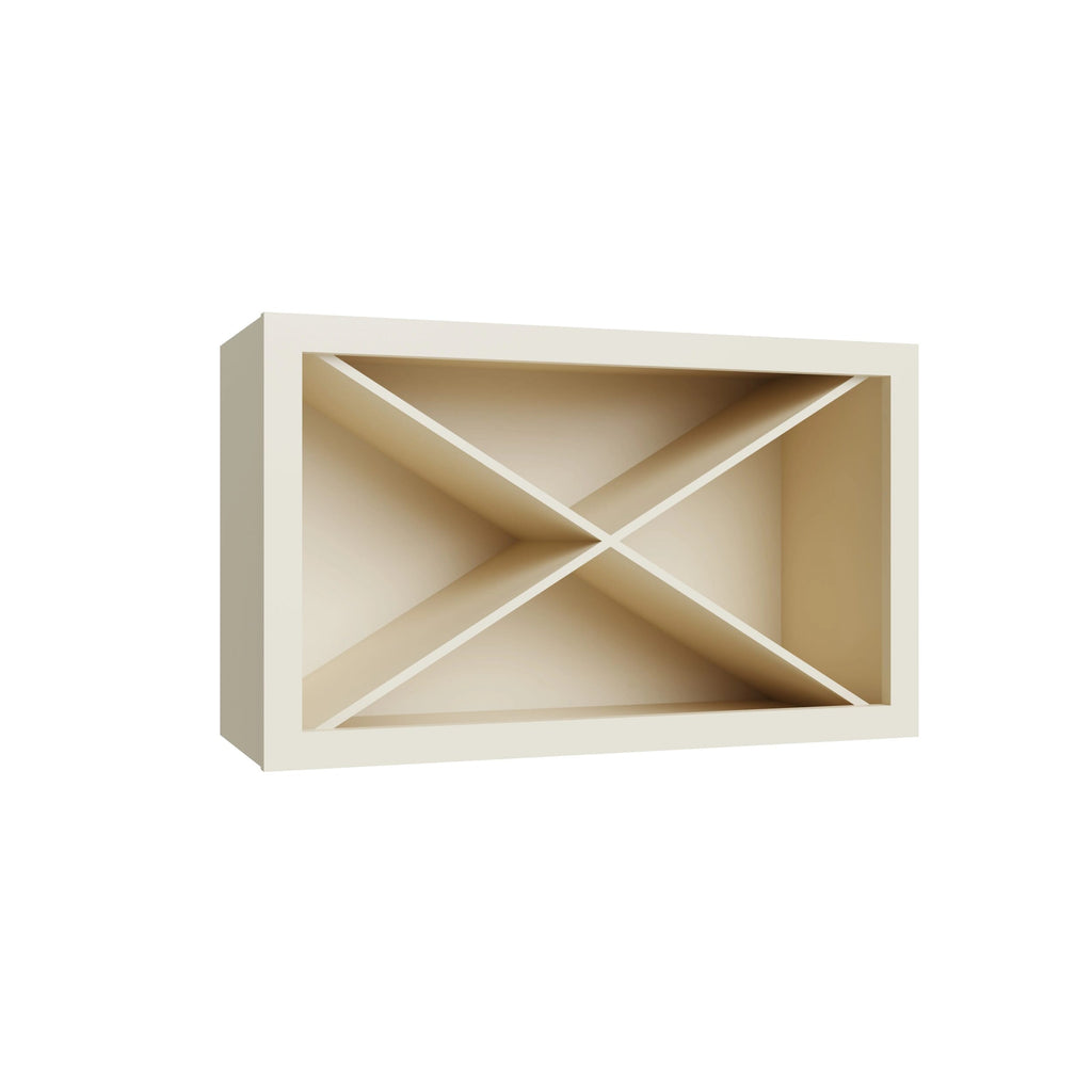 KCD Brooklyn Pearl Wine Rack - 30" W x 18" H x 12" D - product photo
