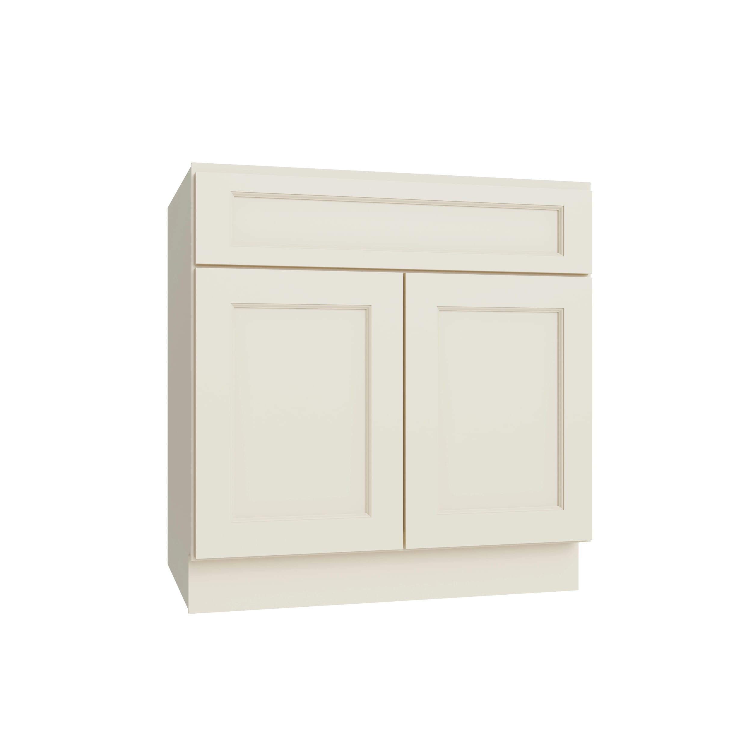 KCD Brooklyn Pearl Double Door Standard Base Cabinet - 36" W - product photo