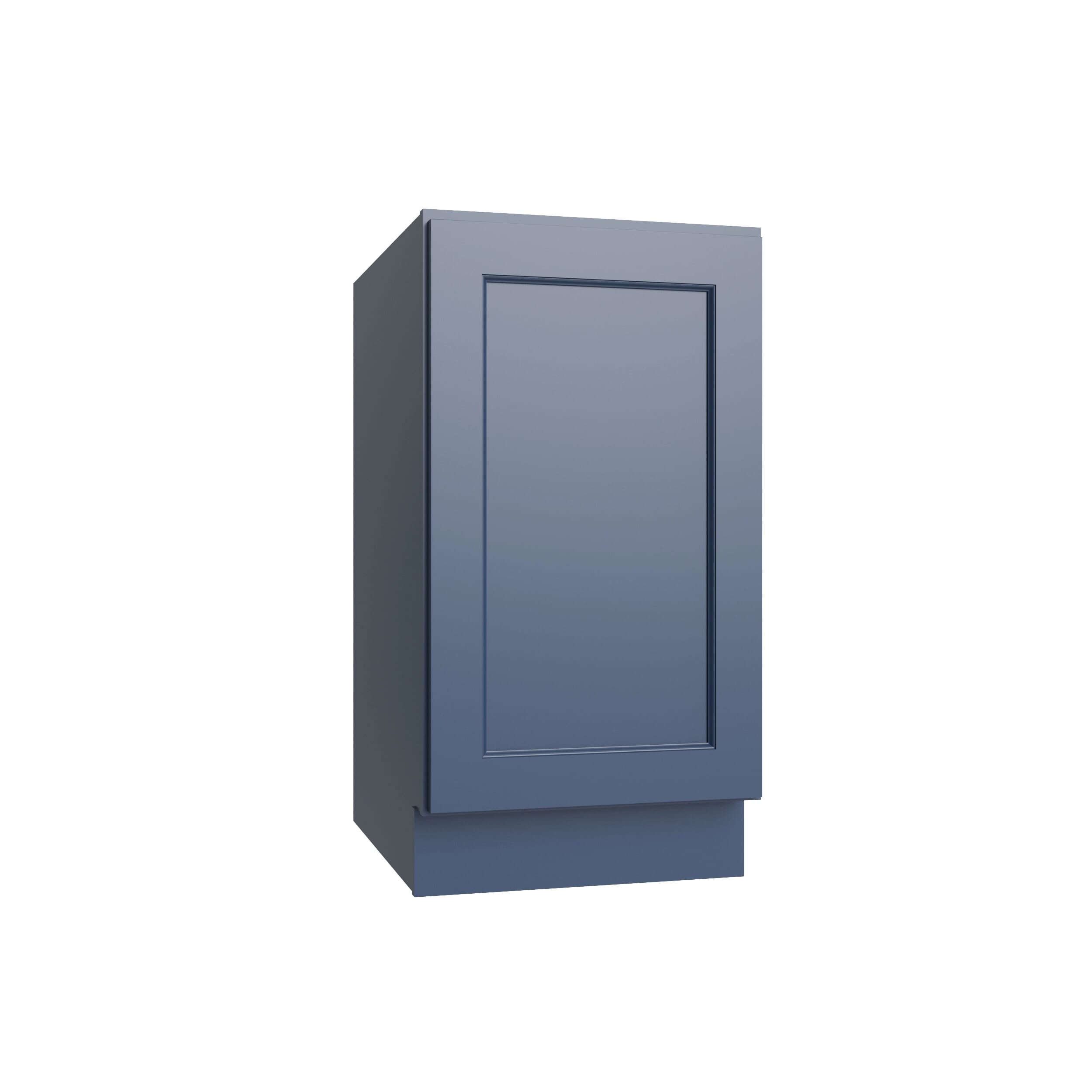 KCD Brooklyn Midnight Full Height Single Door Base Cabinet - 12" W - product photo
