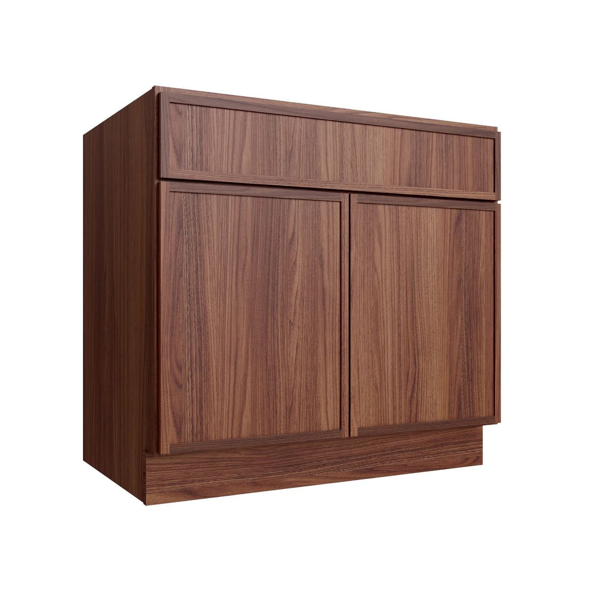 KCD Oslo Classic Walnut Sink Base Cabinet - 36" W - product photo