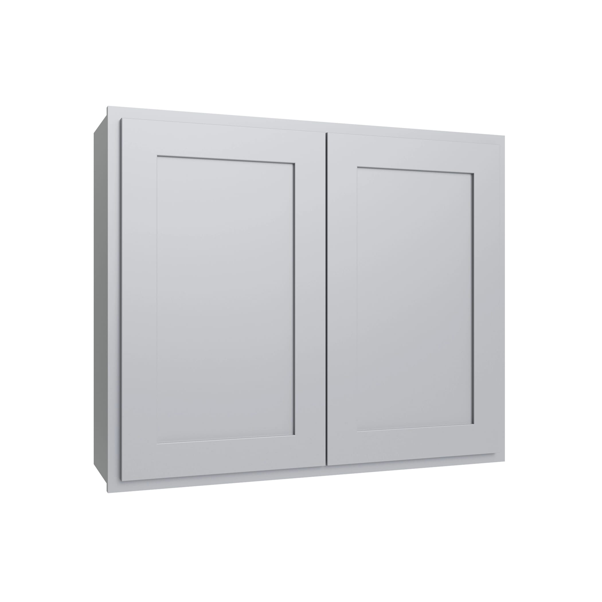 KCD Essential Gray Double Door Wall Cabinet - 42" W x 30" H - product photo
