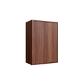KCD Oslo Classic Walnut Single Door Wall Cabinet - 9" W x 30" H - product photo