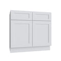 KCD Brooklyn Bright White Sink Base Cabinet w/ CS - 42" W - product photo