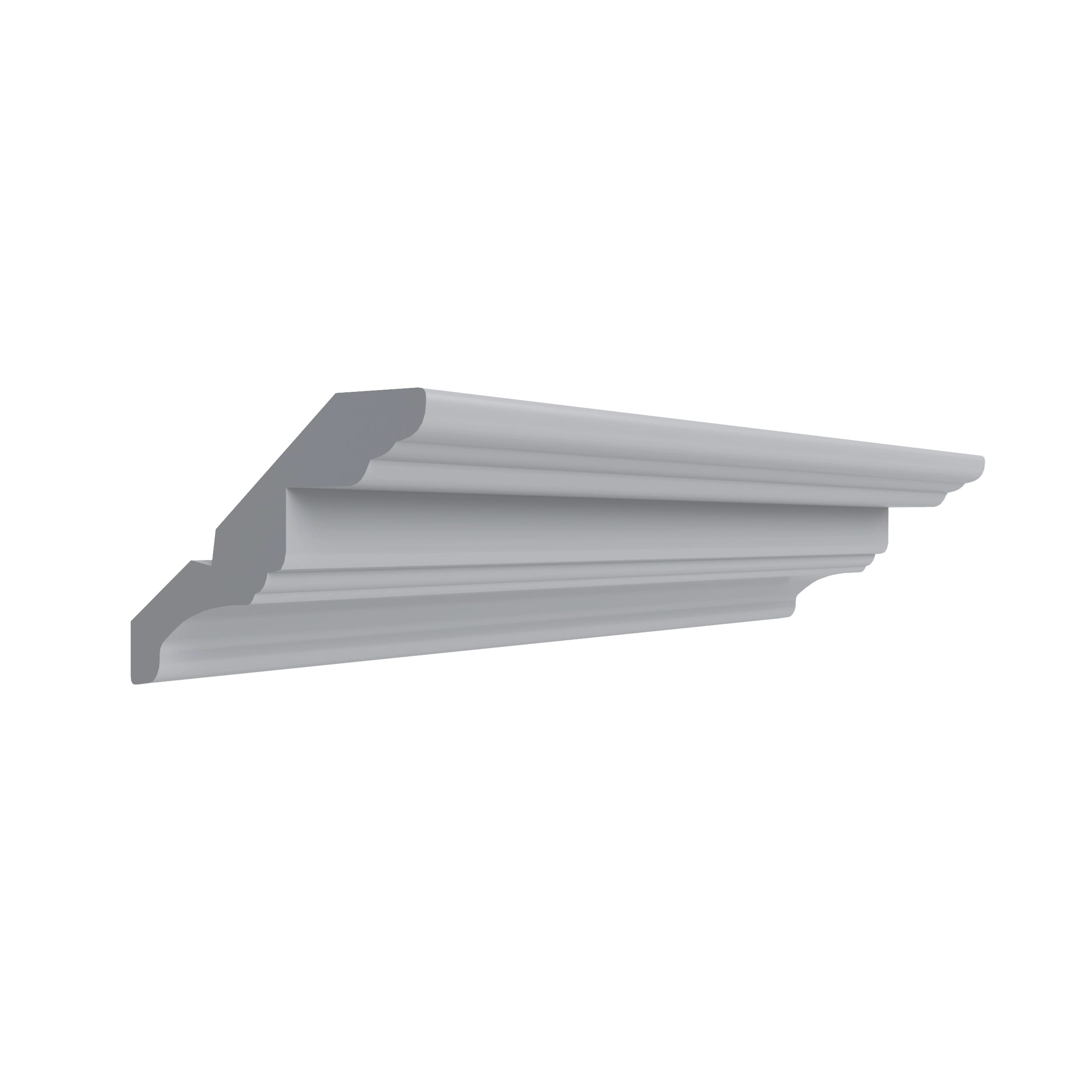 KCD Essential Gray Royal Crown Molding - product photo