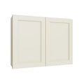 KCD Brooklyn Pearl Double Door Wall Cabinet - 27" W x 42" H - product photo