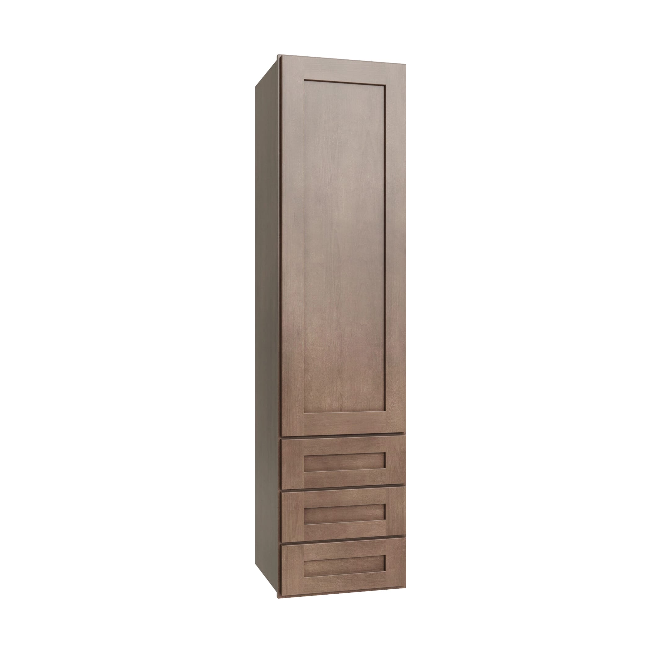 KCD Shaker Kodiak Wall Twr w/ 3 Drws - 15" W x 54" H x 14.5" D - product photo