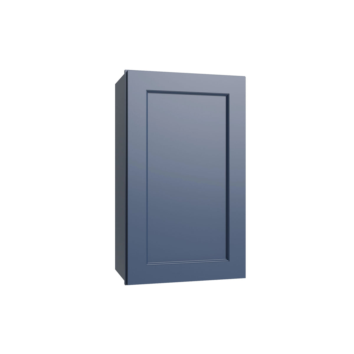 KCD Brooklyn Midnight Single Door Wall Cabinet - 12" W x 42" H - product photo