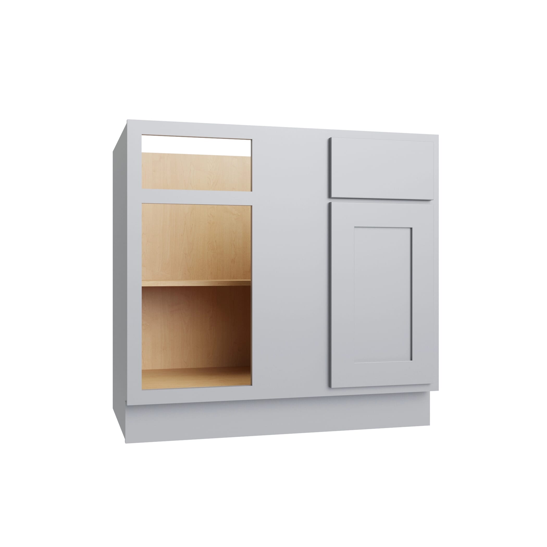 KCD Essential Gray Blind Base Cabinet for 42" to 45" Space - 36" W - product photo