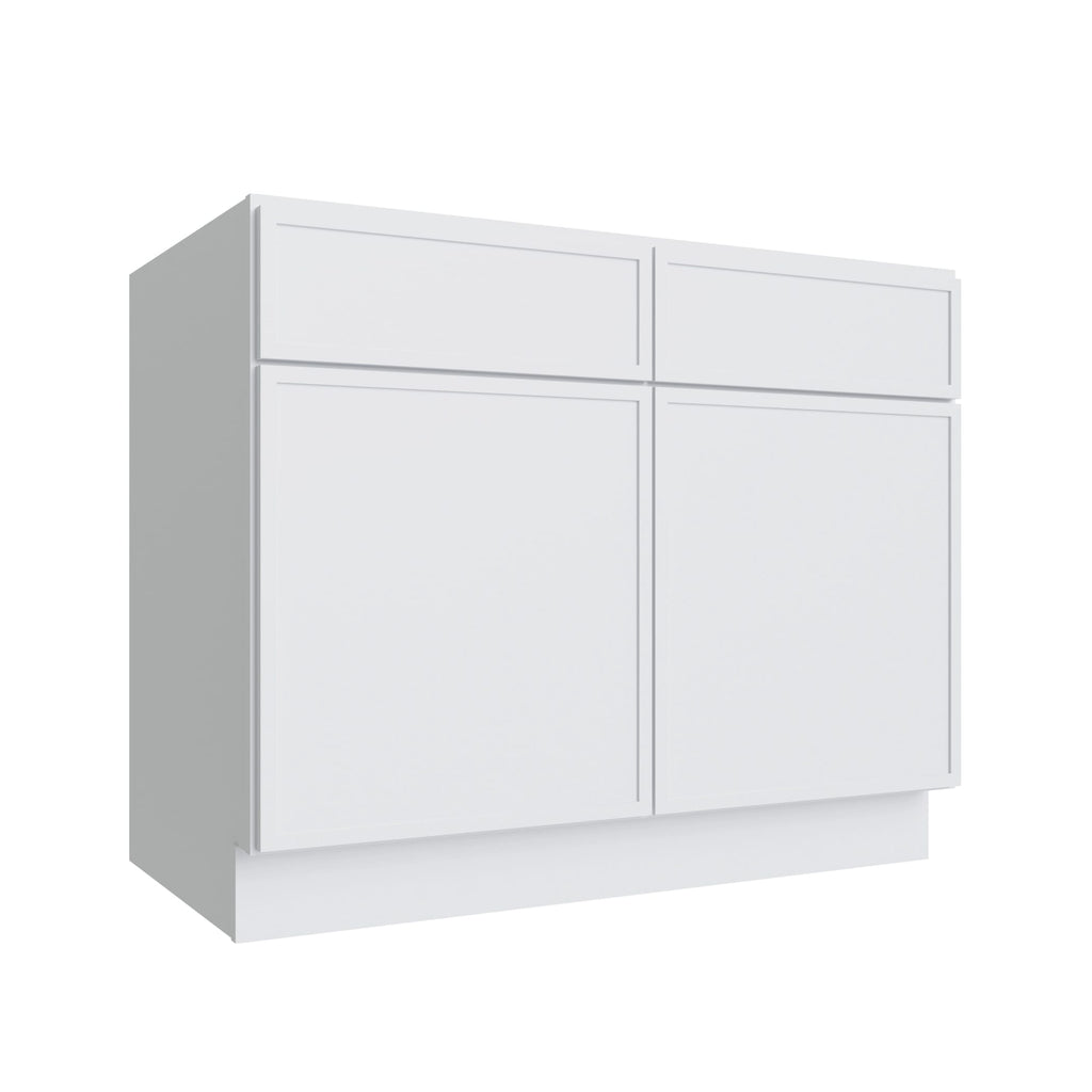 KCD Oslo White Sink Base Cabinet w/ CS - 48" W - product photo