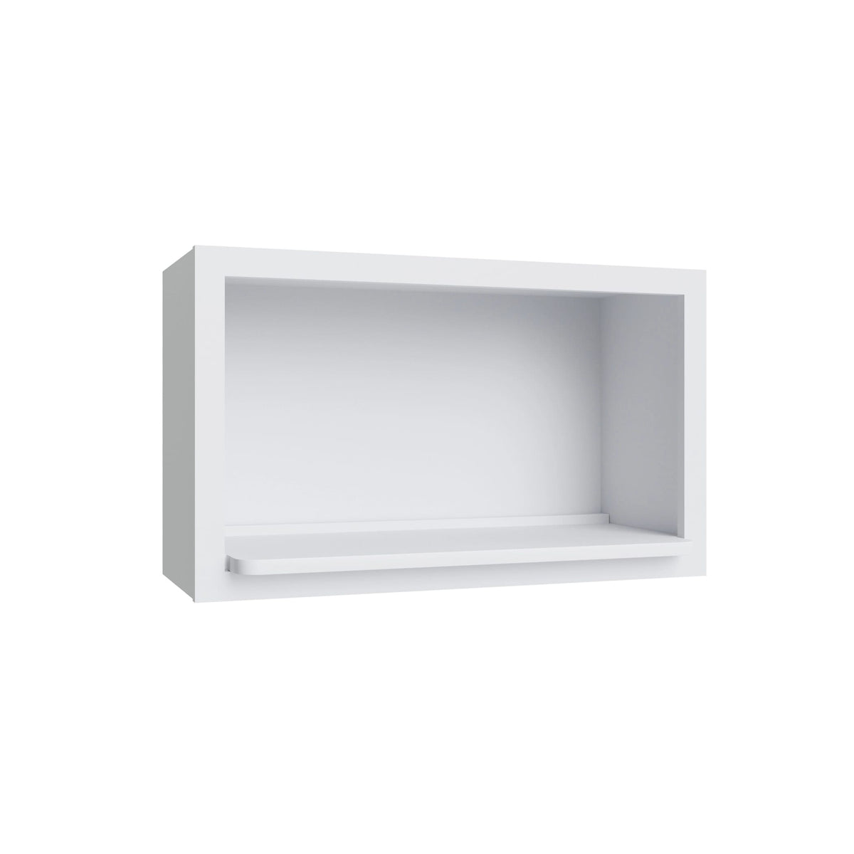 KCD Essential White Microwave Wall Cabinet 18Hx30Wx12D - product photo