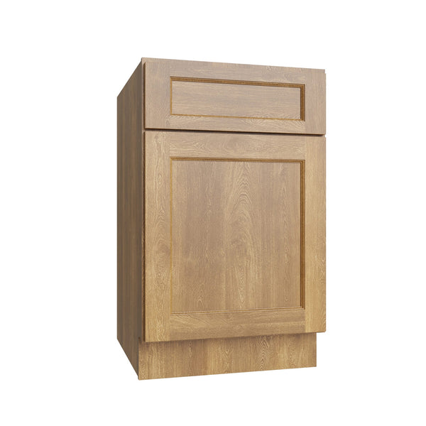 KCD Brooklyn Fawn Single Door Standard Base Cabinet - 12" W