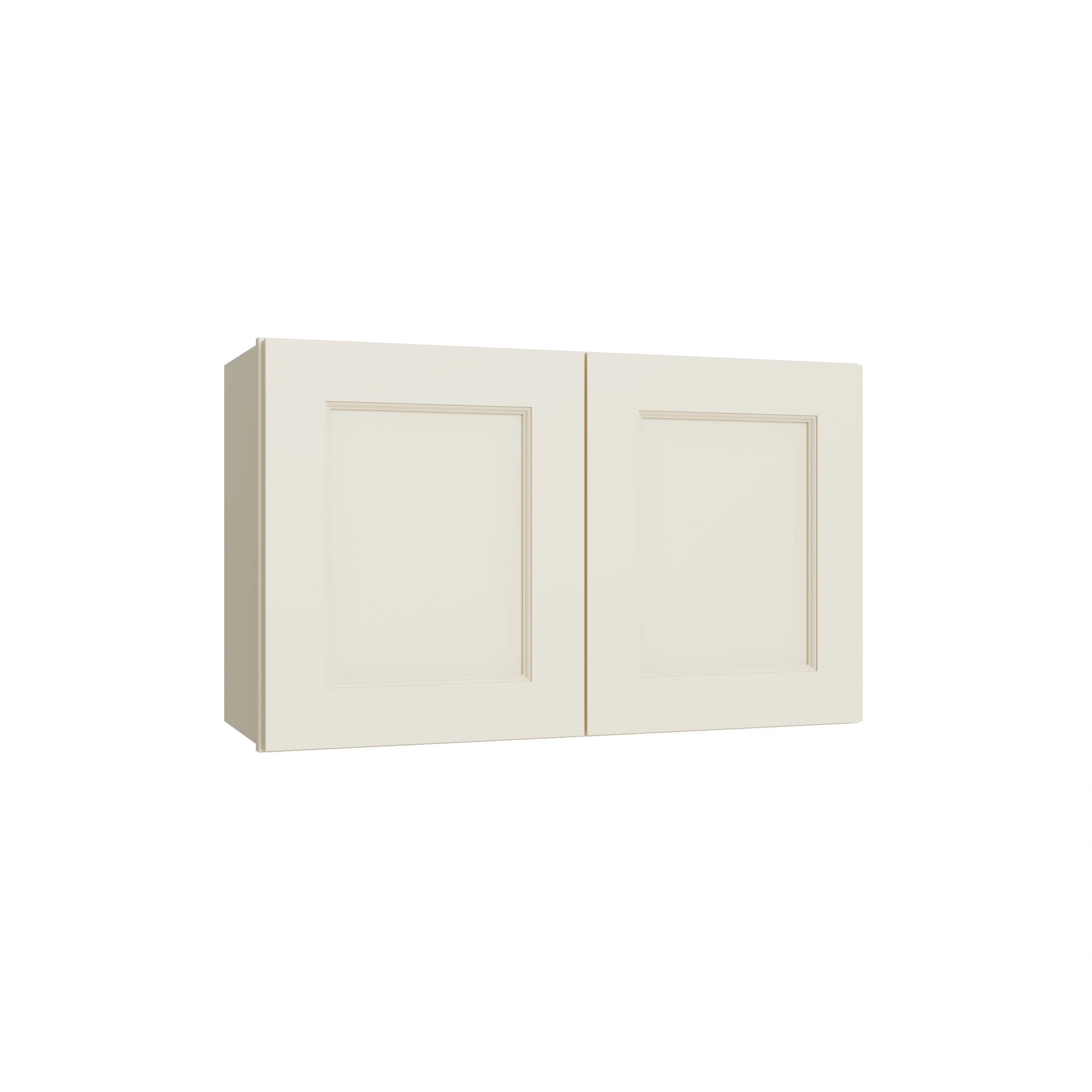 KCD Brooklyn Pearl Double Door Wall Cabinet - 30" W x 12" H - product photo