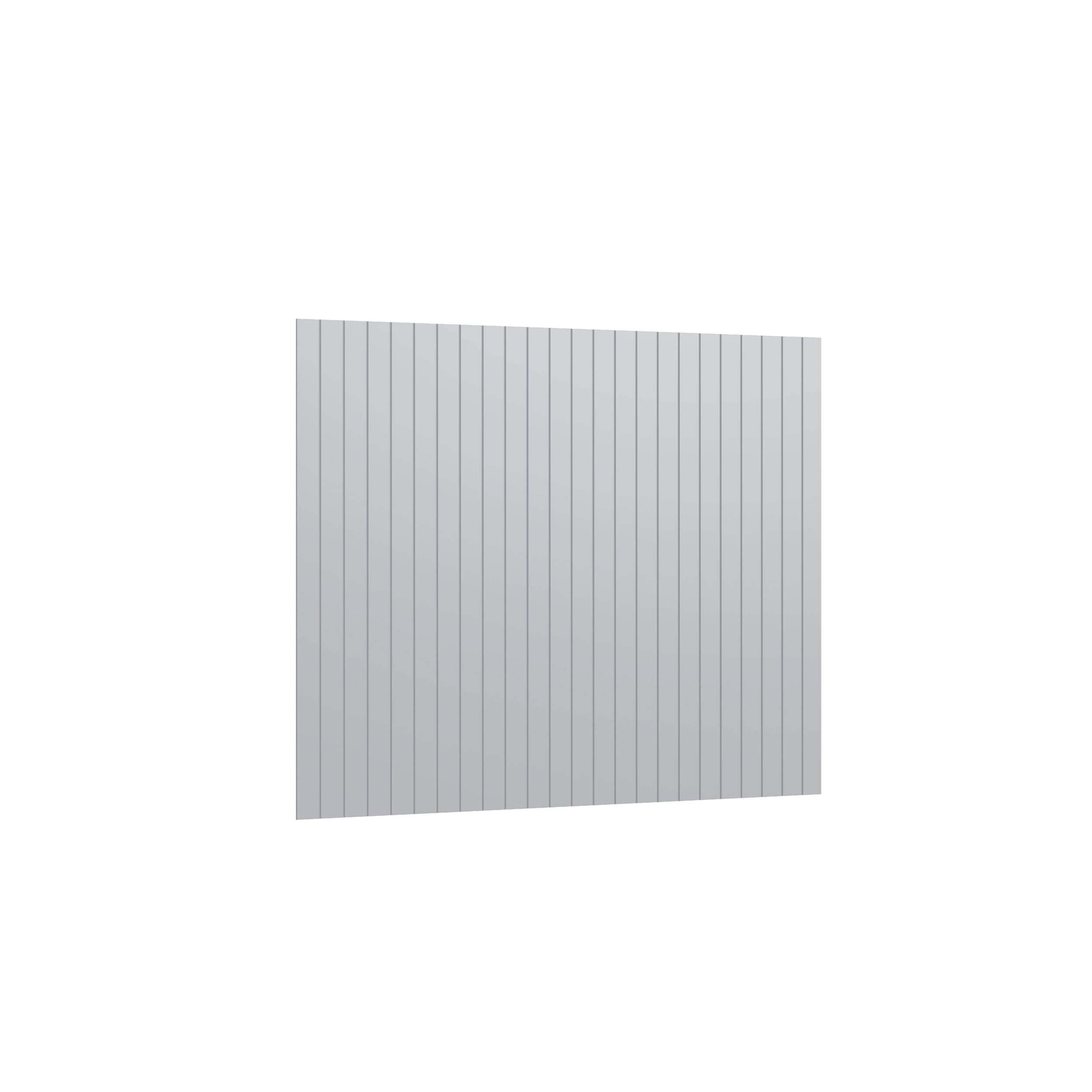 KCD Essential Gray Bead Board - 48" W x 42" H x 0.25" D - product photo