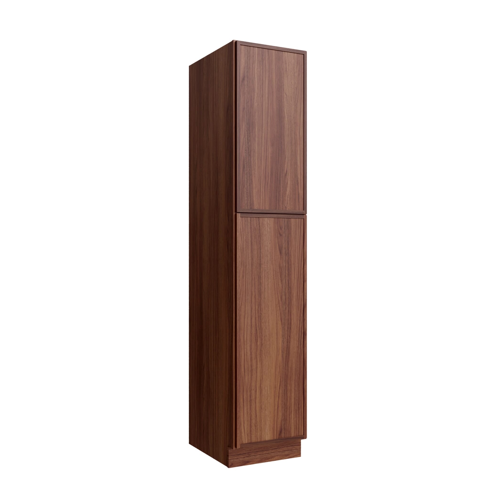 KCD Oslo Classic Walnut Pantry - 18" W x 90" H - product photo