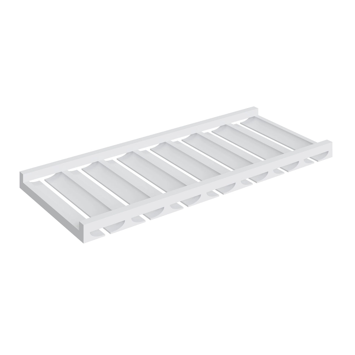 KCD Shaker Designer White Stemware Rack - product photo