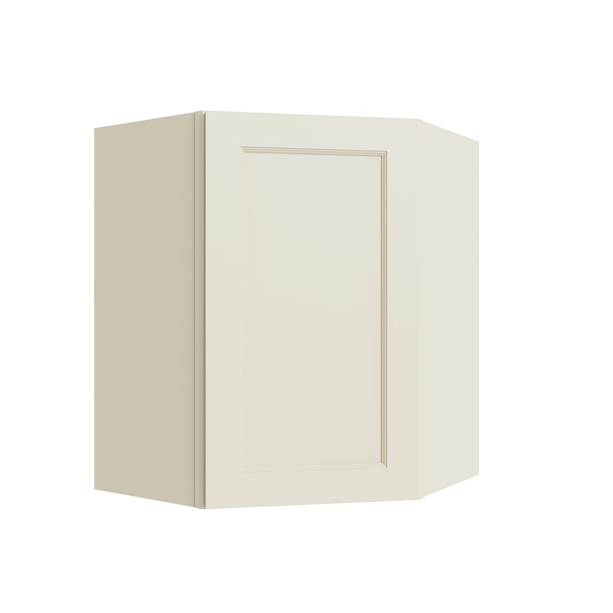 KCD Brooklyn Pearl Corner Wall Cabinet - 27" W x 42" H - product photo