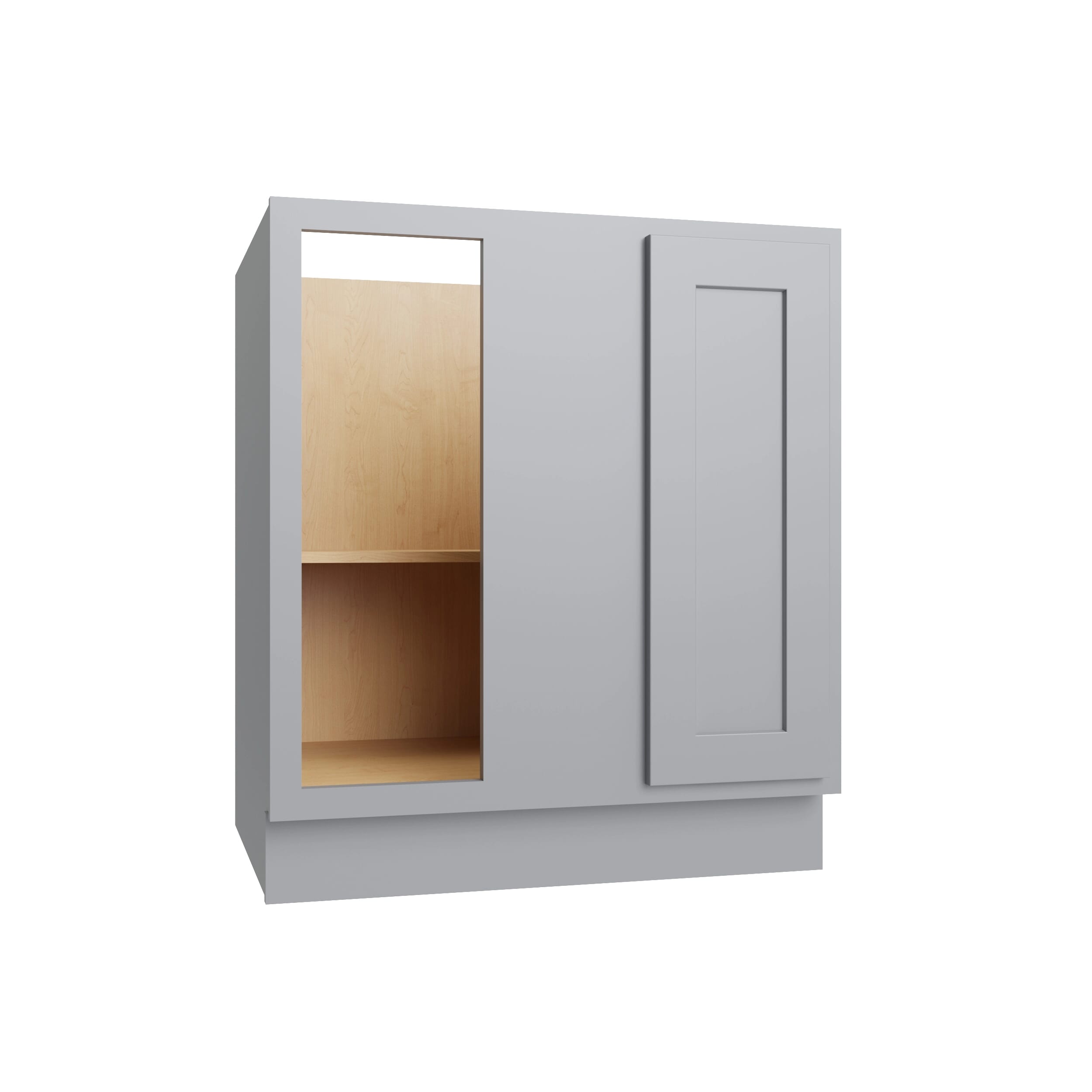 KCD Essential Gray Blind Base Cabinet for 36" to 39" Space - 30" W - product photo