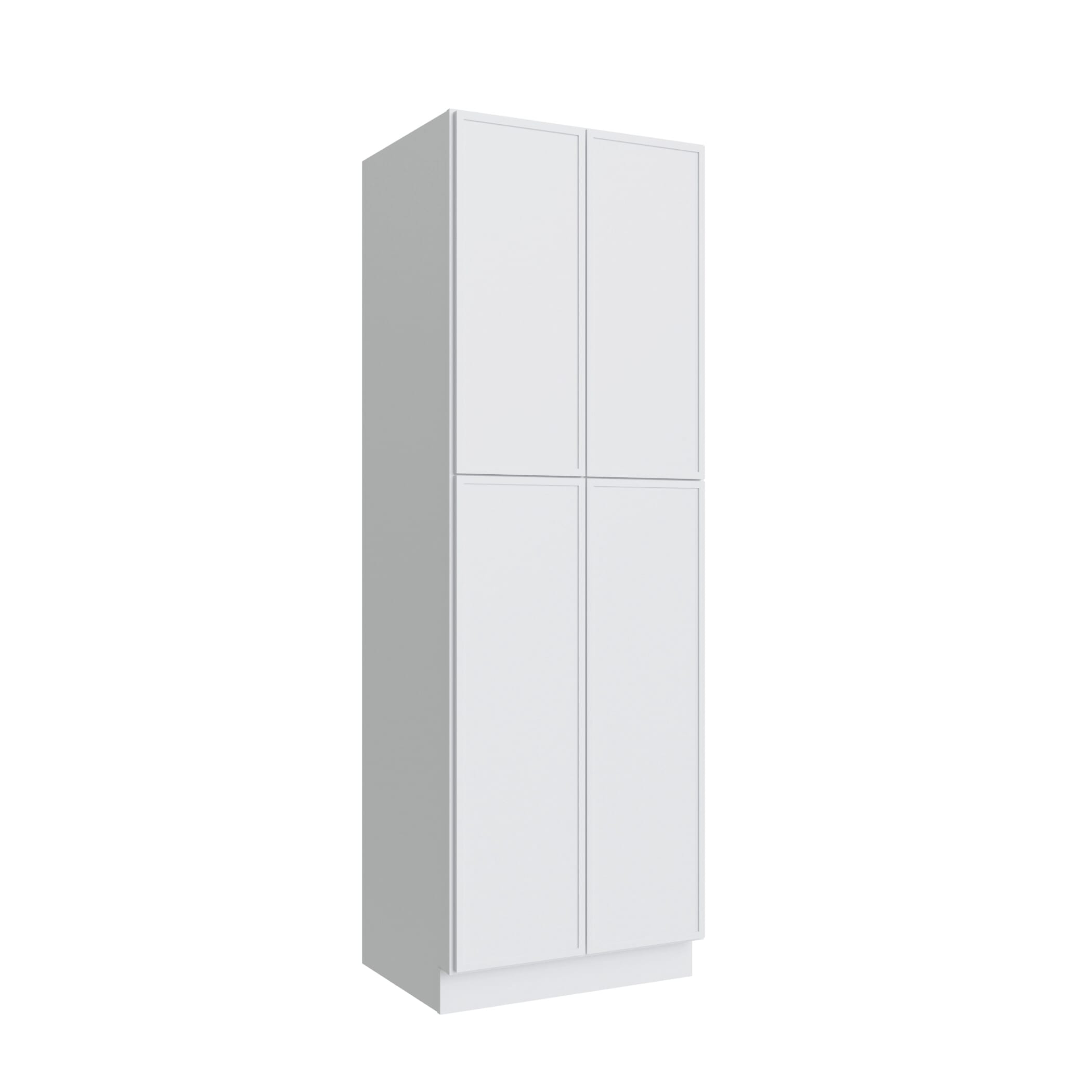 KCD Oslo White Pantry - 30" W x 90" H - product photo
