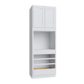 KCD Essential White Oven Cabinet - 33" W x 96" H - product photo