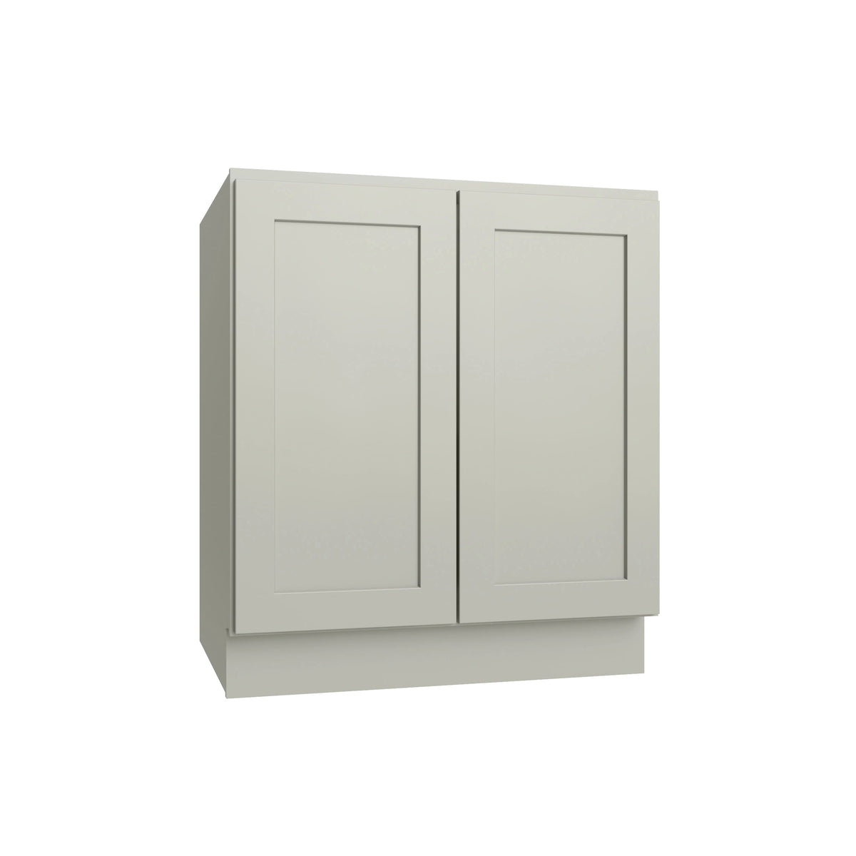 KCD Shaker Moss Full Height Double Door Base Cabinet - 27" W - product photo