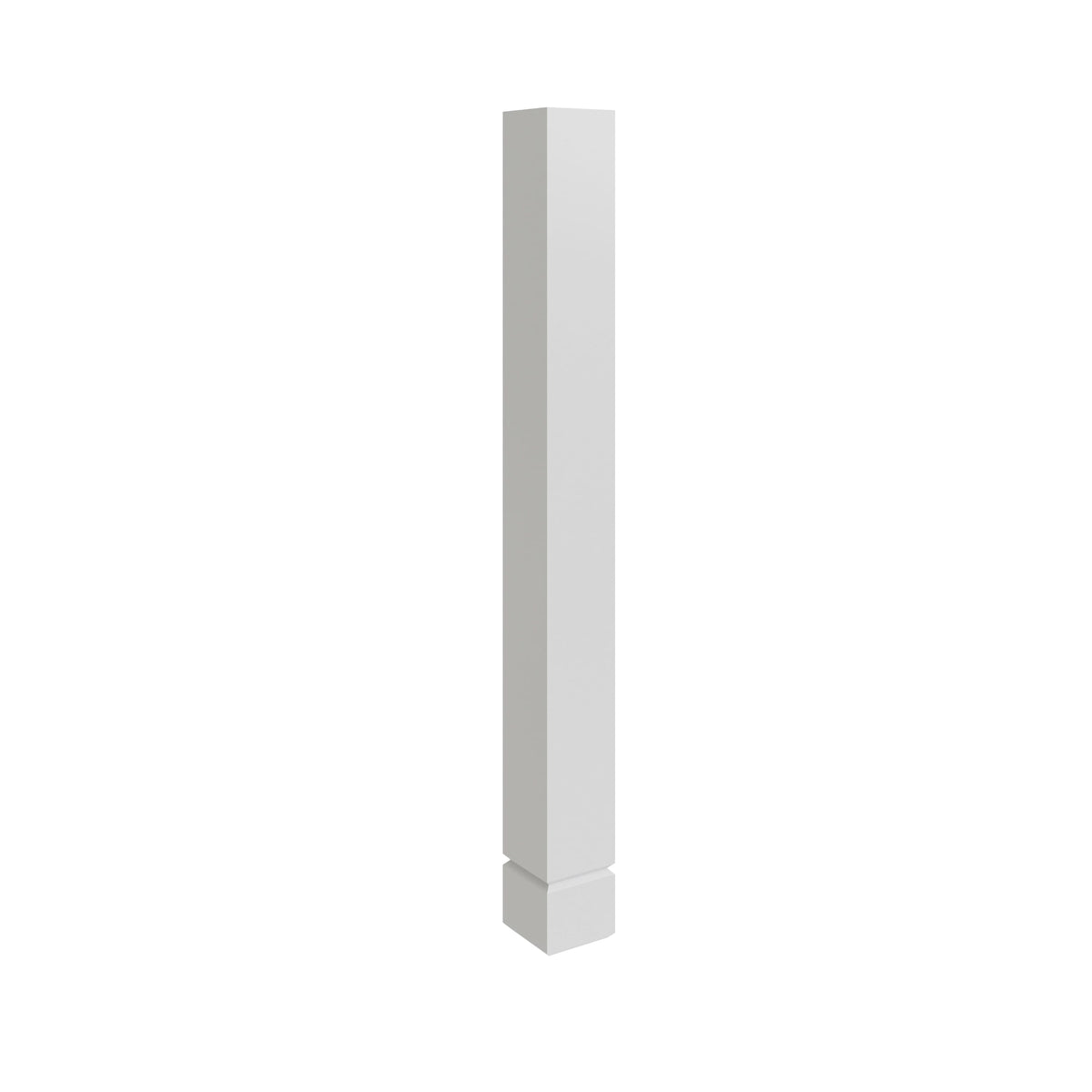 KCD Brooklyn Bright White Specific Turned Post - product photo