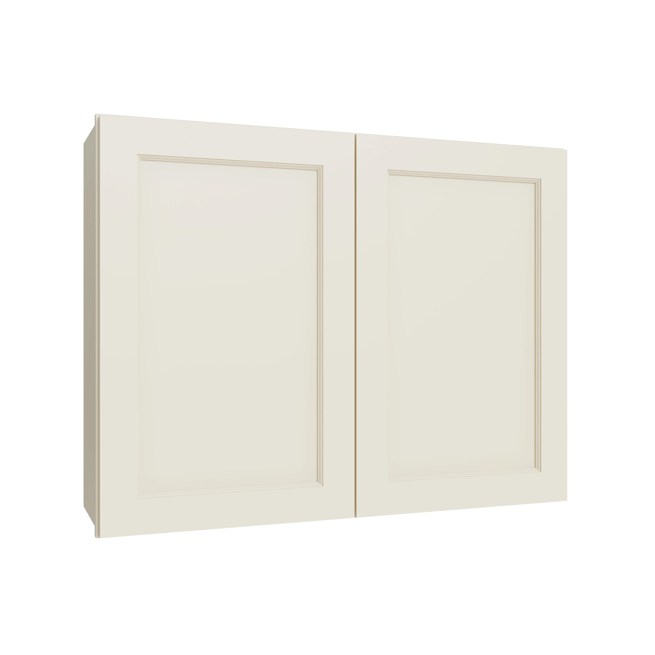 KCD Brooklyn Pearl Double Door Wall Cabinet - 39" W x 30" H - product photo