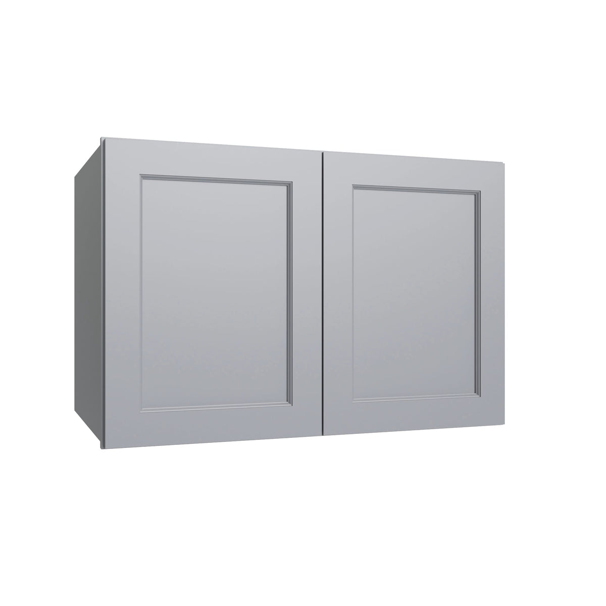 KCD Brooklyn Modern Gray Deep Wall Cabinet - 36" W x 24" H x 24" D - product photo